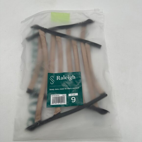 EUC Solely Jane Classic Comfort Sole Womens 9 Black Stripe w/Extra Raleigh KFT - Picture 7 of 9